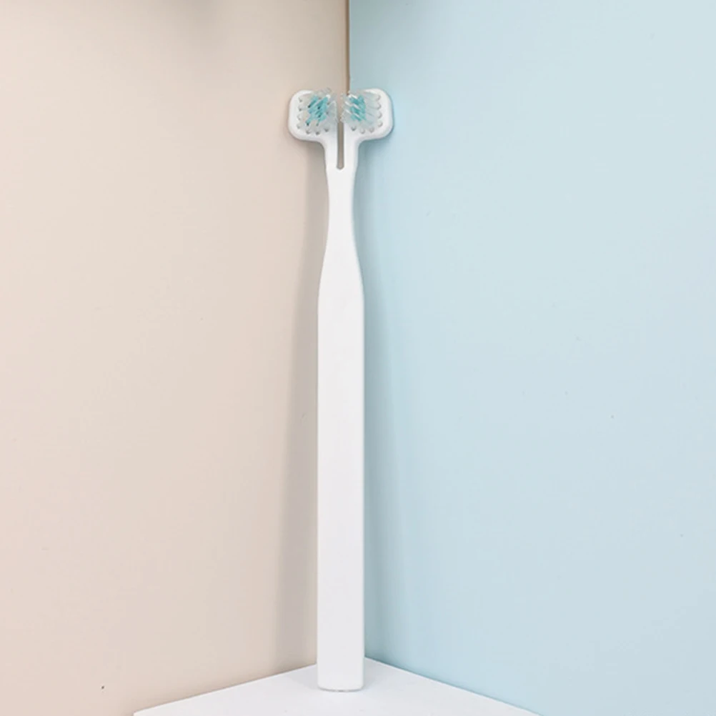 

4pcs Pet Toothbrush Soft Bristles Double Head for Dog Cat al Care Plastic Supplies Portable Cleaning Tool grooming accessory