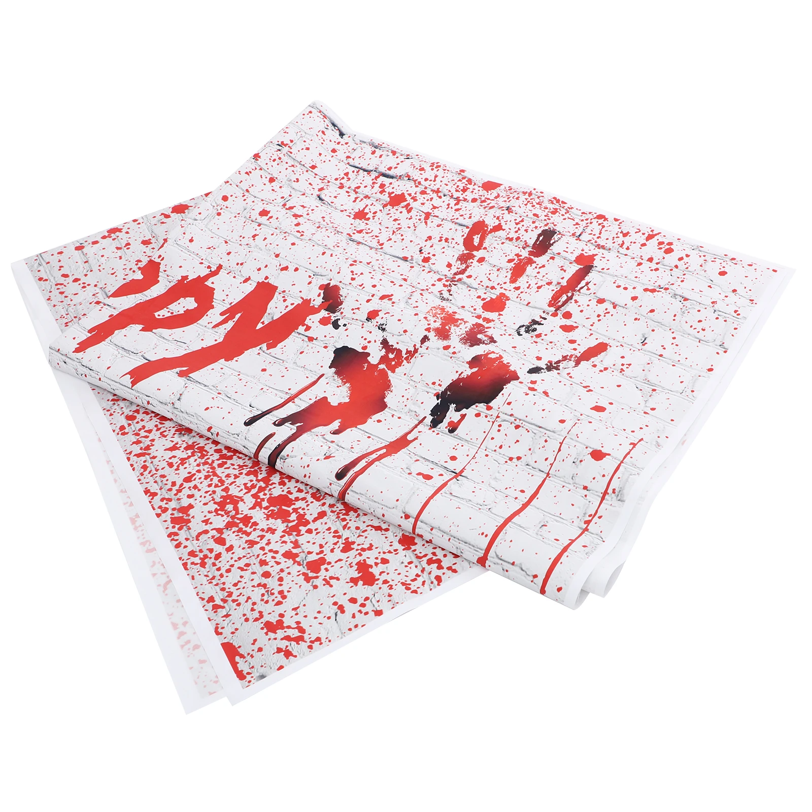 

Blood Palm Print Background Cloth Scary Backdrop Banner High Quality Photo Booth Tapestry Curtains Tablecloth Fade