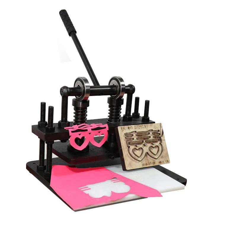 High Quality Shoe Sole Box Wallet Cell Phone case Making Die Cutting Machine Manual Leather