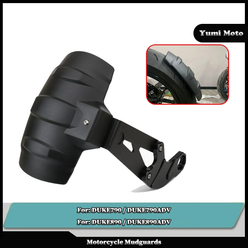 

Motorcycle Accessories Rear Fender Mudguard Wheel Hugger Splash Guard CNC Bracket For KTM DUKE790 DUKE890 DUKE/790/890ADV