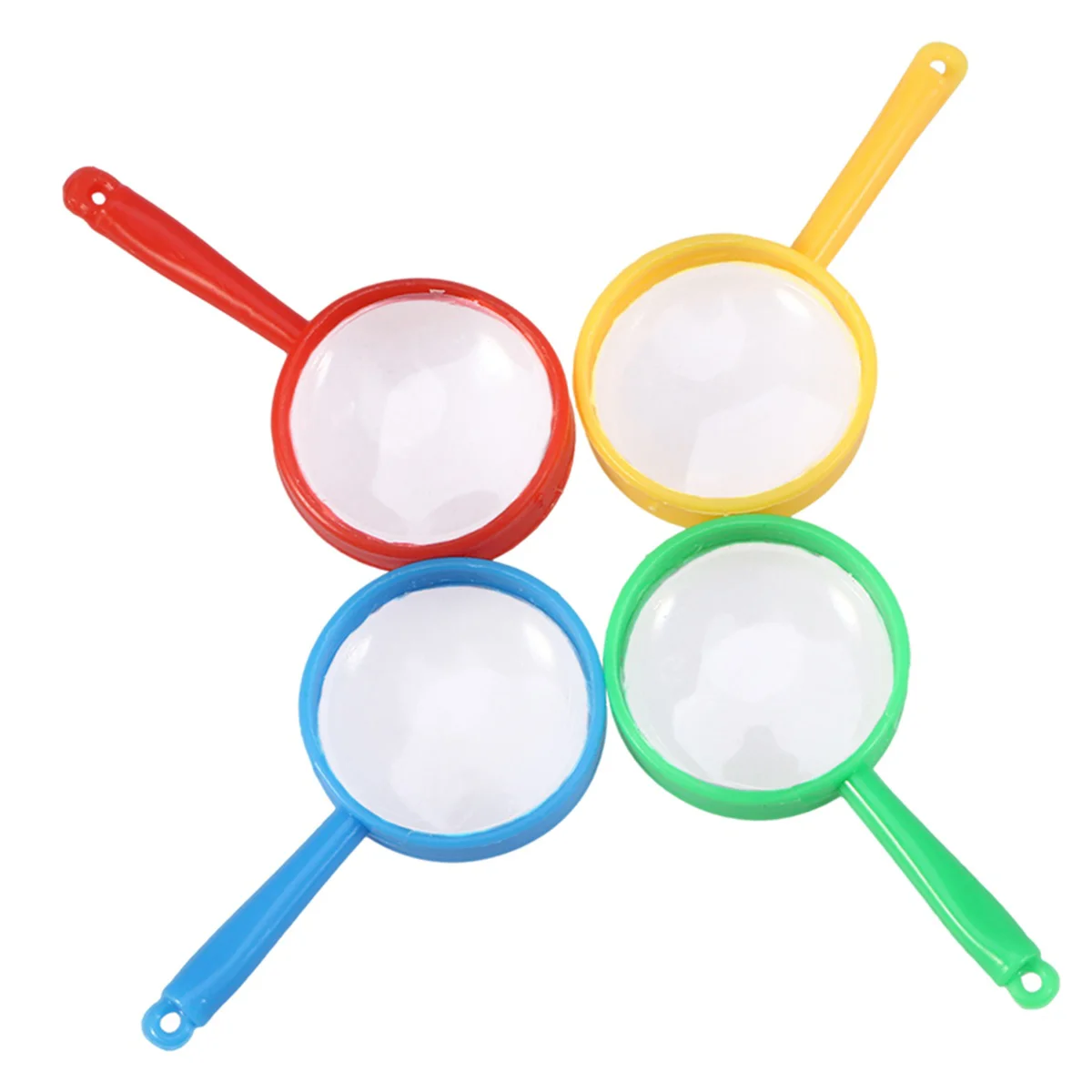 

48PCS Colorful Magnifying Glasses Handheld Plastic Magnifying Glasses Portable Reading Magnifiers for Little Kids