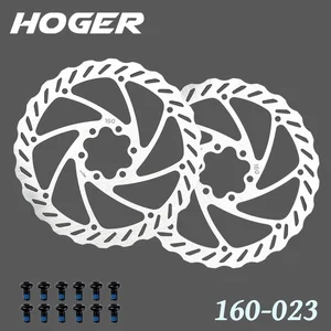 هوجر دراجة قرص الفرامل 140 160 180 203 الدوارات مع البراغي الفرامل الهيدروليكية الطريق الدراجة الجبلية MTB النفط شريحة الدوار أجزاء الدراجات أفضل 10 مكابح هيدروليكية للمبيعات - رقم 4