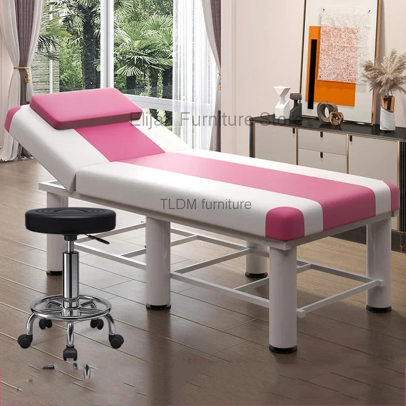 Materassi lettino cosmetico lettino per tatuaggi per Pedicure di bellezza massaggio pieghevole Spa professionale mobili per massaggi MQ50MB