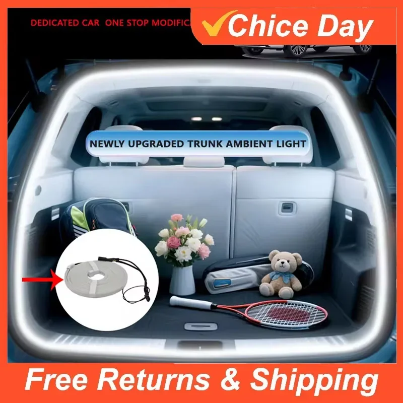 

Car Trunk Ambient Light Trunk Lighting LED Decorative Light Modified Car Accessories Amagi