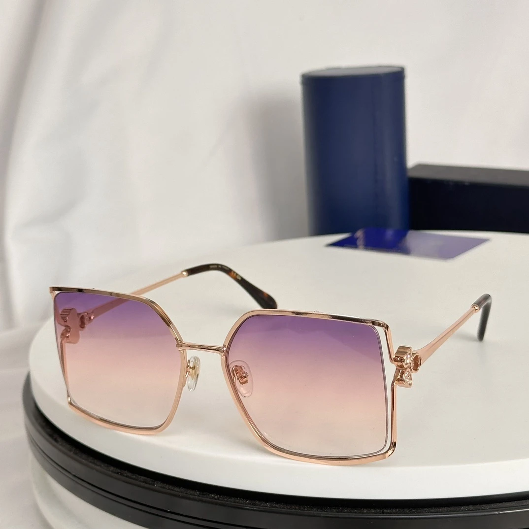 SCHG68S Luxury Brand Fashion Women Sunglasses Men Butterfly UV400 Metal Alloy Outdoor Design Trendy Fashion Eyewear
