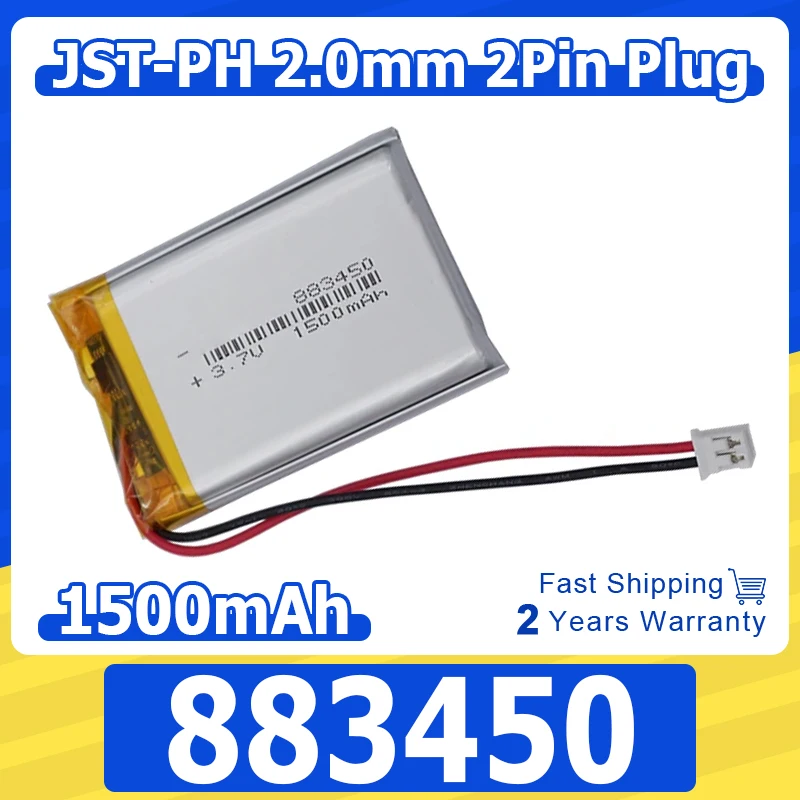 3.7V 1500Mah 6.66Wh…