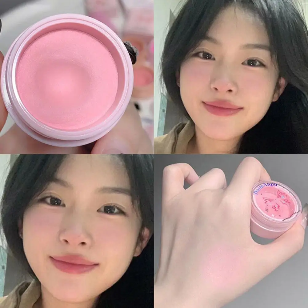 Monochrome Blush Palette Blush Mud Mousse Matte Waterproof Lasting Brighten Face Contouring Air Sense Blush Mud Korean Cosmetics