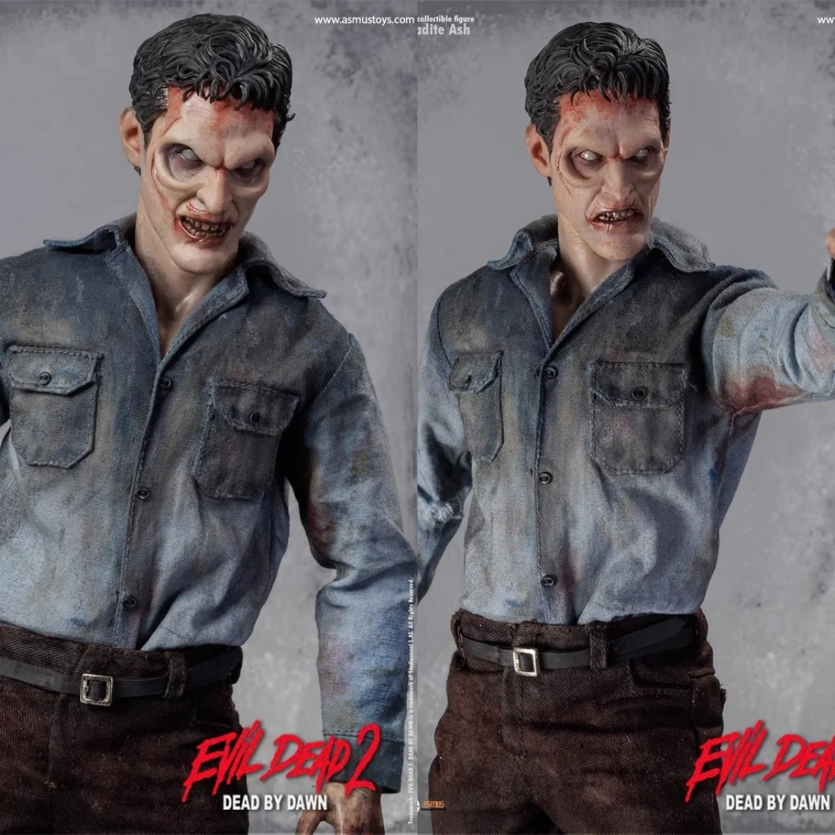 

В наличии ASMUS TOYS EDA002 1/6 Мужской солдат Evil Dead 2 Deadite Ash Horror Нежный 12 "полный набор экшн-фигурок игрушки
