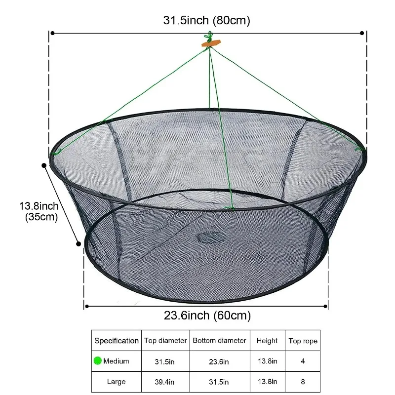 Hand Throw Crab Net 5