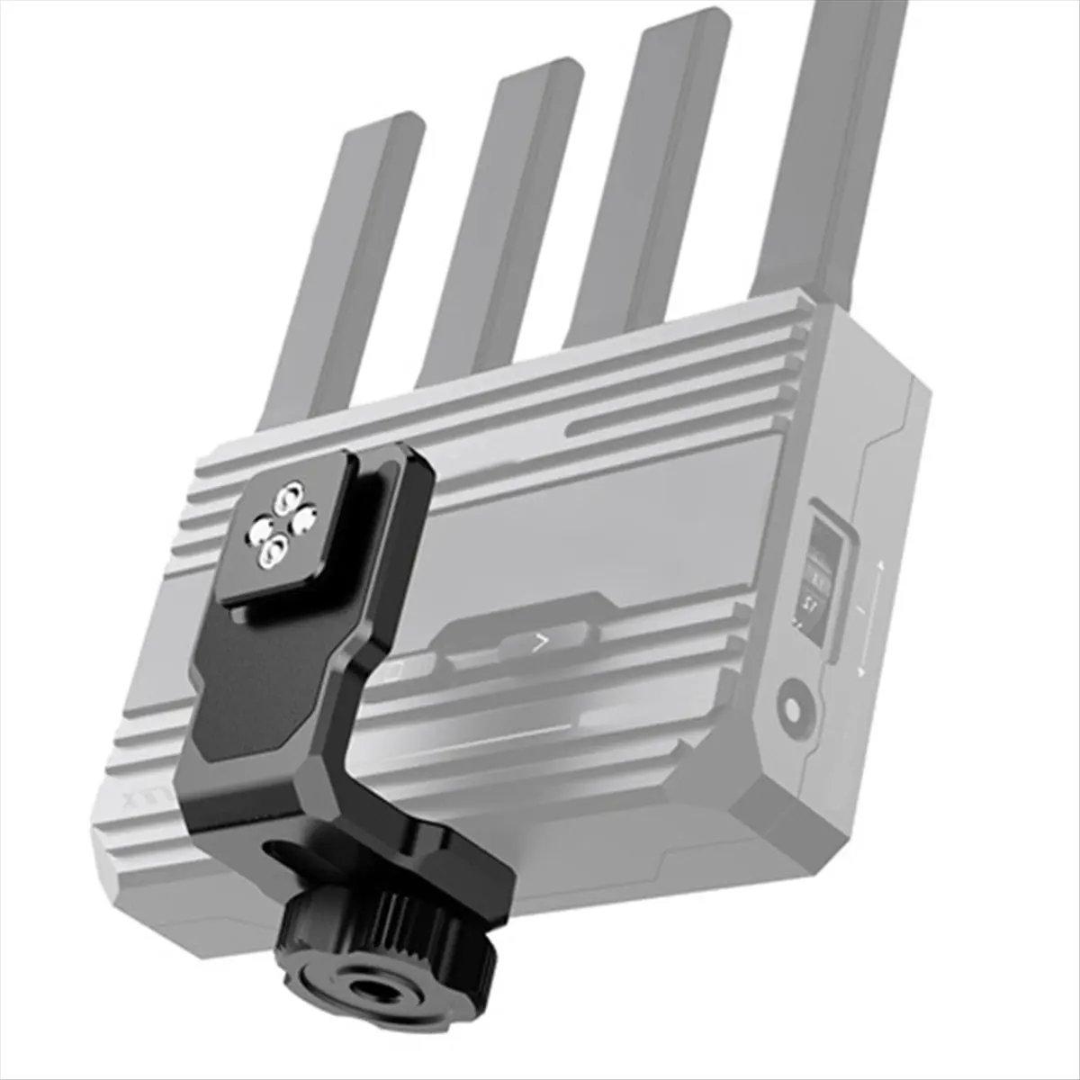 (AD11] Wireless Transmission Base Plate Holder with 1/4 Cold Shoe Mount for CineView HE/SE/Quad for RS2/RSC2/RS3/RS3pro