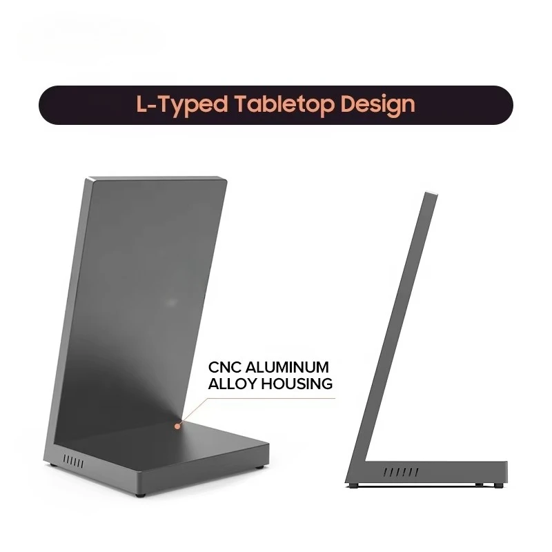 Factory direct sales  Table Top Advertising Display Portable Touch Monitor Hotel Check-In Kiosk Self-Service Touch Kiosk