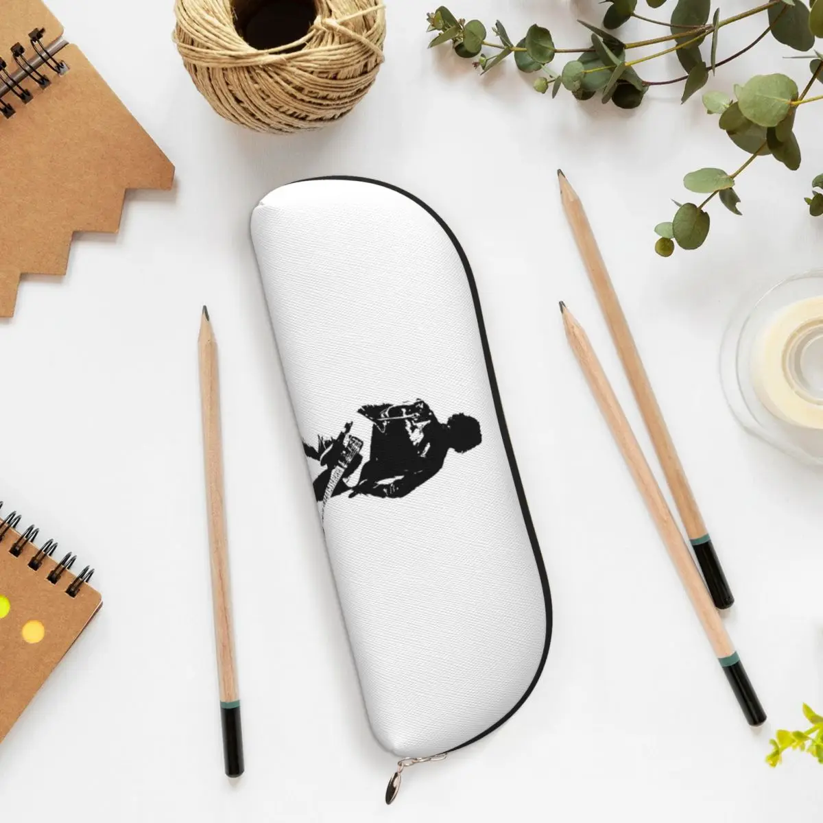 

Bruce Springsteen Pencil Case Pencil Pouch Storage Stationery Supplies Large Storage Pen Box Pencil Bag for Students Gifts
