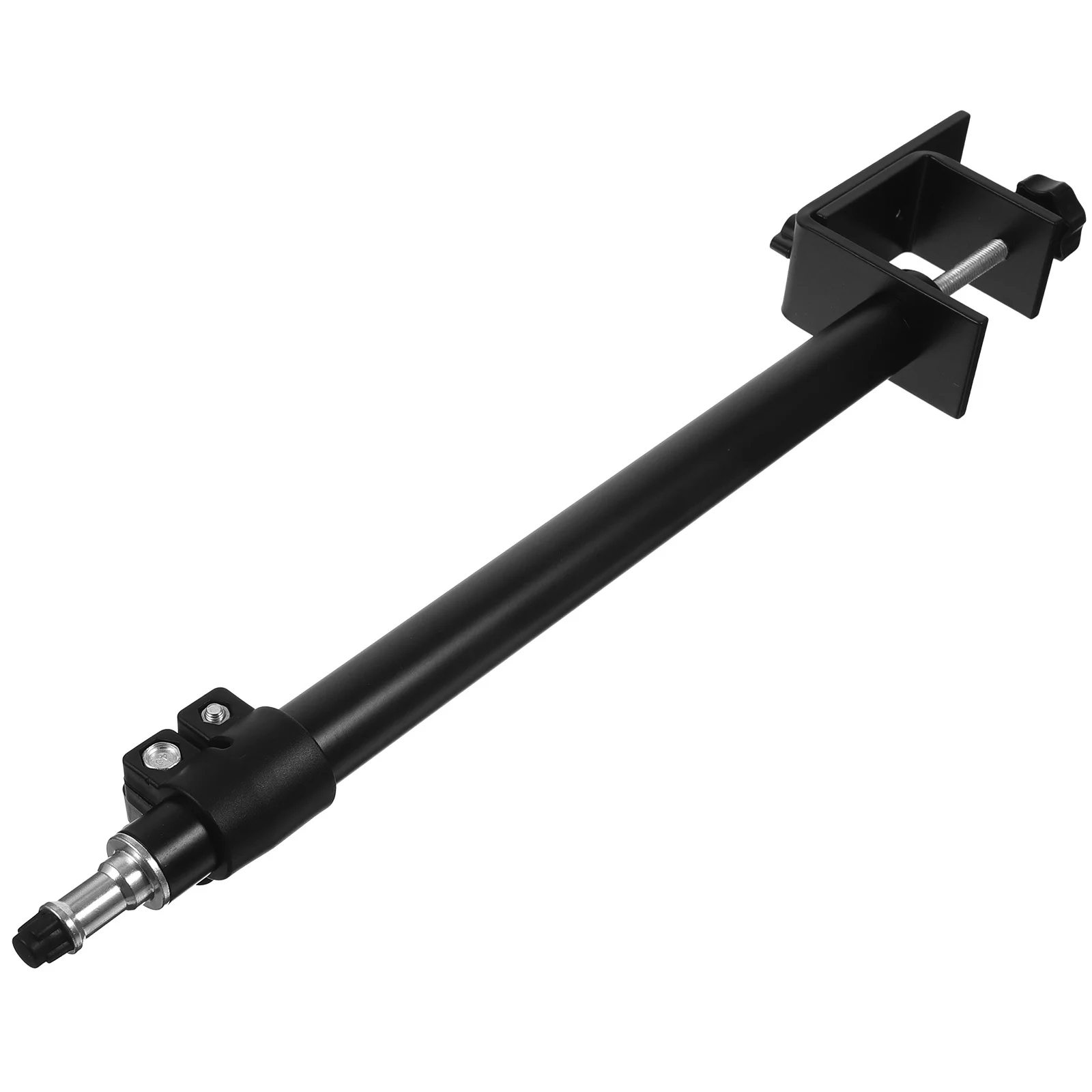 

Aluminum Alloy Lighting Stand 46-74Cm Telescopic Desk Camera Mount for Live Streaming Video Recording Conference Makeup Table