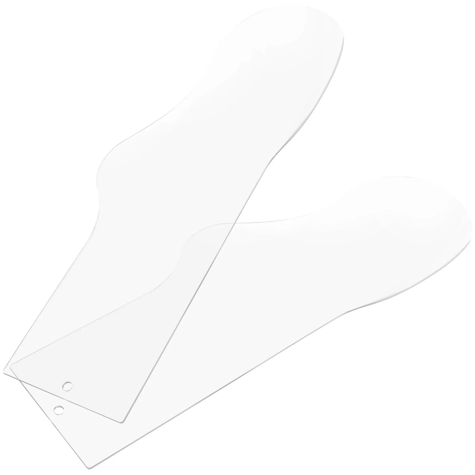 

2Pcs Sock Stretcher Tool Durable Acrylic Hanger Multifunctional Display Board Organizer Sock Hanger Acrylic Hanging Panel