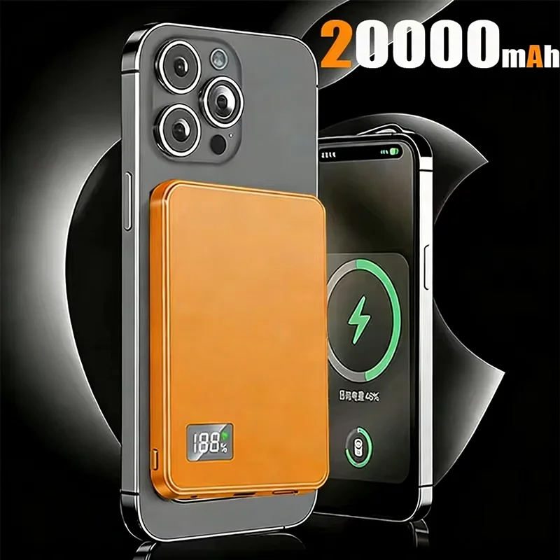 2026 500000mAh Magnetische Powerbank Draagbare Draadloze PD22.5W Snelle Oplading Externe Batterij voor Magsafe voor iPhone Samsung