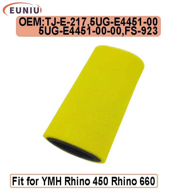 Air Filter Replace for YMH Rhino 450 Rhino 660 450 Dual Stage Filter Parts TJ-E-217 5UG-E4451-00 5UG-E4451-00-00