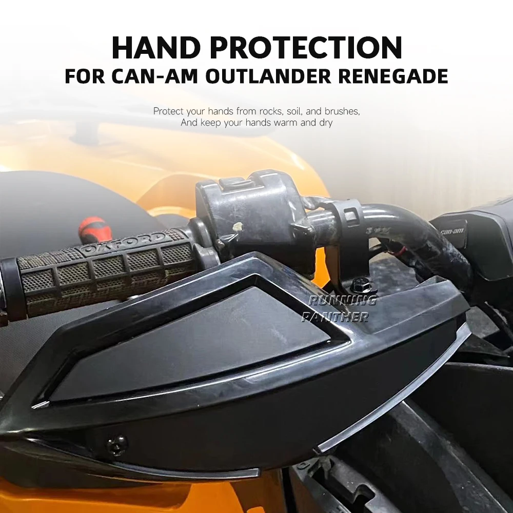 for Can-Am Outlander 450 500 650 800 1000 Renegade DS G2 G2L G2S ATV Hand Guard Wind Deflector Handlebar Protector Kit