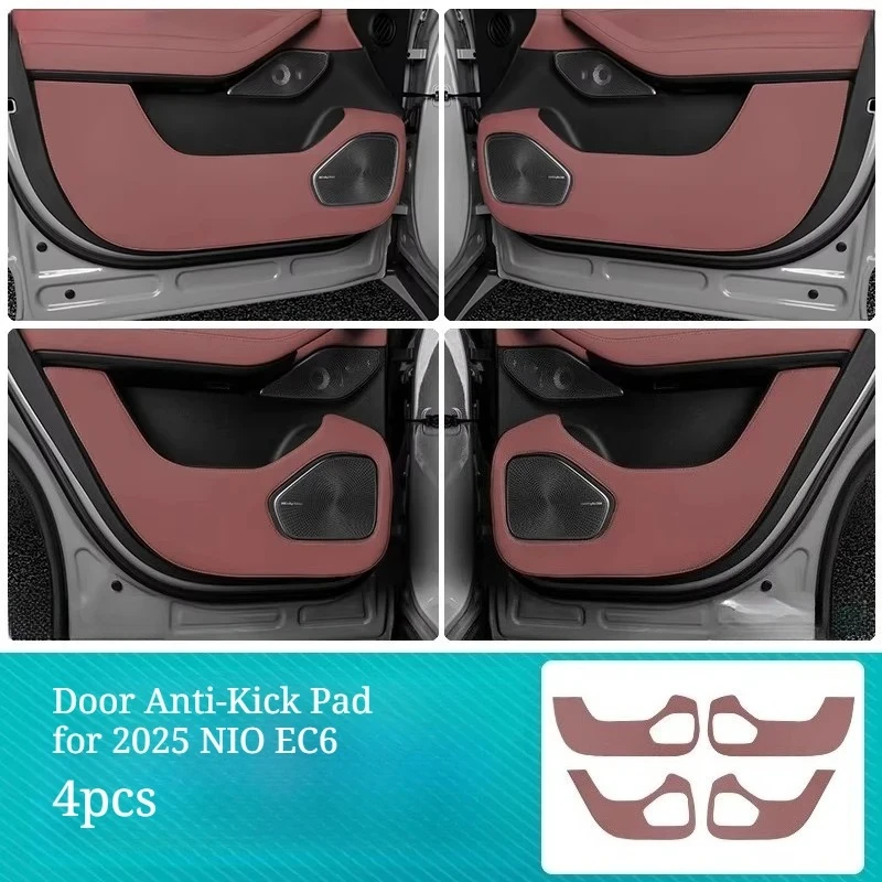 

Защитная накладка на дверь для NIO ES6 EC6 – 2024-2025, кожаная, устойчивая к царапинам, с защитой от ударов ногами