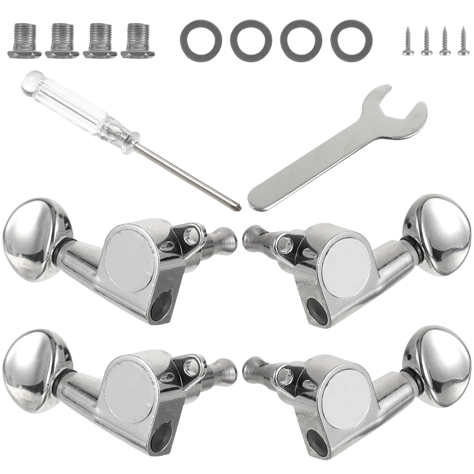 

Ukulele Tuners Small Guitar Peg Tuning Pegs Nose Accessories Keys Guitars Metal Tools Acoustic