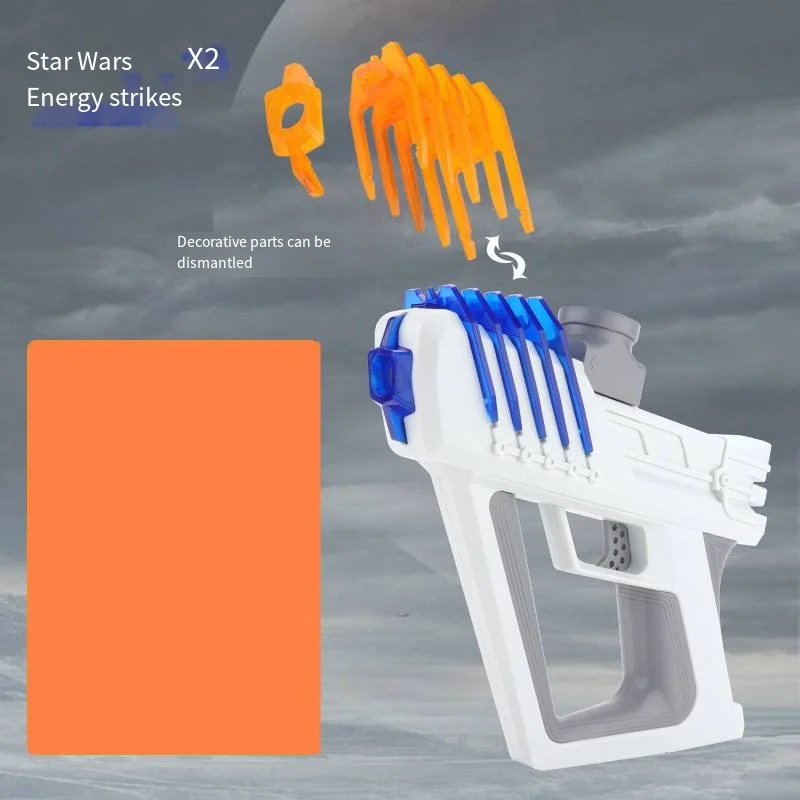 X5 Space Science Fiction shape Boy Toy Gun Kid Kid Boy Launcher Electric barrage soft gun compatible with water gun