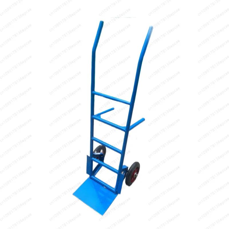 

Small trolley Load king Cargo cabin car Gas cylinder car Two-wheeled trolley Pull cargo truck Gas tank trolley
