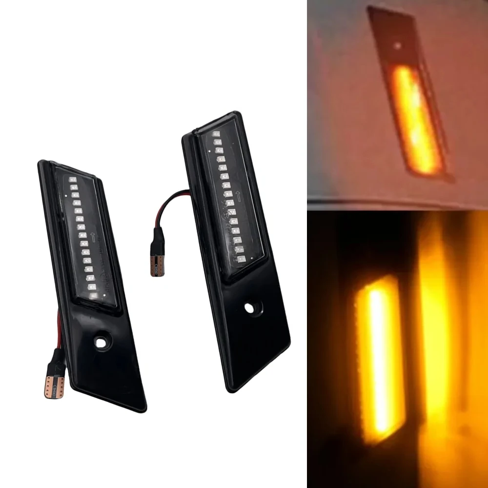 

2 шт. светодиодный динамический боковой указатель поворота, последовательный поворотник для BMW E36 E34 E32 1986 1987 1988 1990 1991-1996 гг.