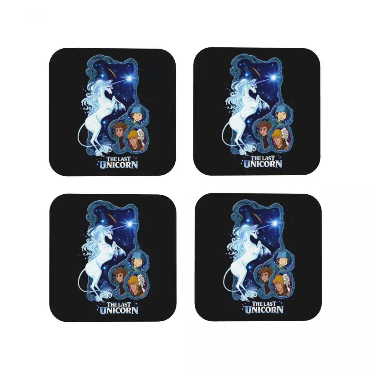 

Подставки для кружек и чашек The Last Unicorn Coasters, коврики для кофе, подставки под посуду для дома, кухни, столовой, бара