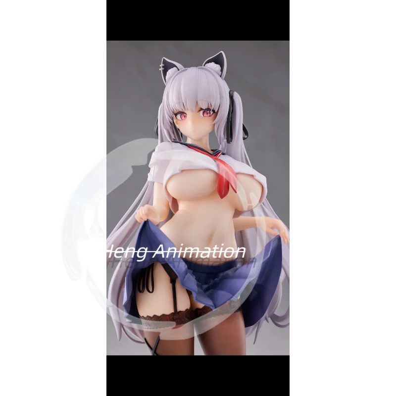

GK in Stock Seeyee White Cat Alvina Figure Model Statue