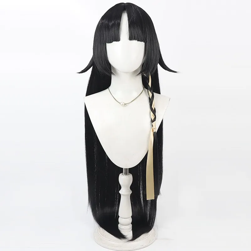 Game Arknights Saga Cosplay Wig Halloween Party Prop Synthetic Hair Heat Resistant Fiber + Wig Cap