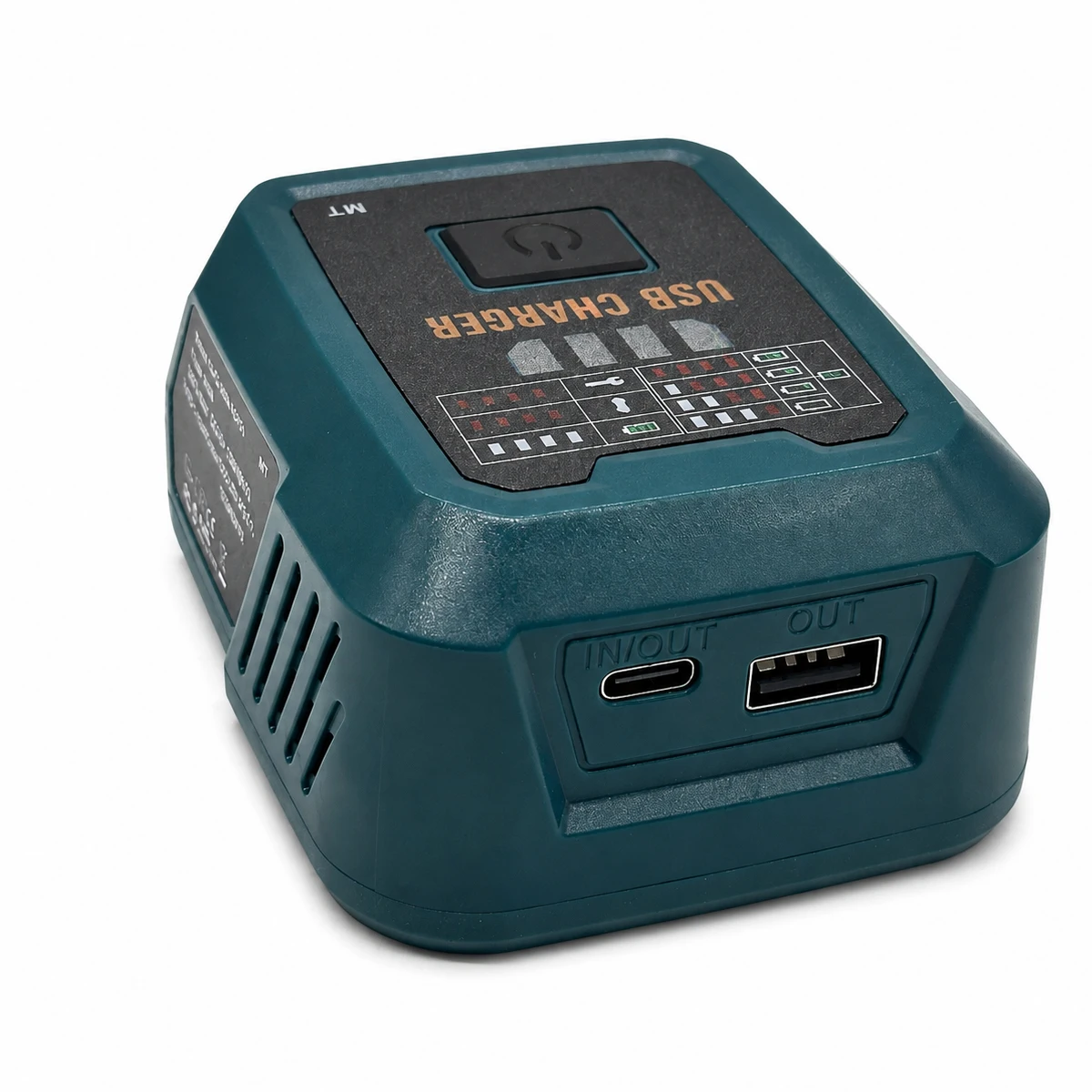 NEUE Verbesserte 100W Schnellladestation für Makita 18V Akku, Tragbarer Stromwechselrichter mit USB-Typ-C-Anschluss zum Laden (nur Werkzeug) – Detail 3