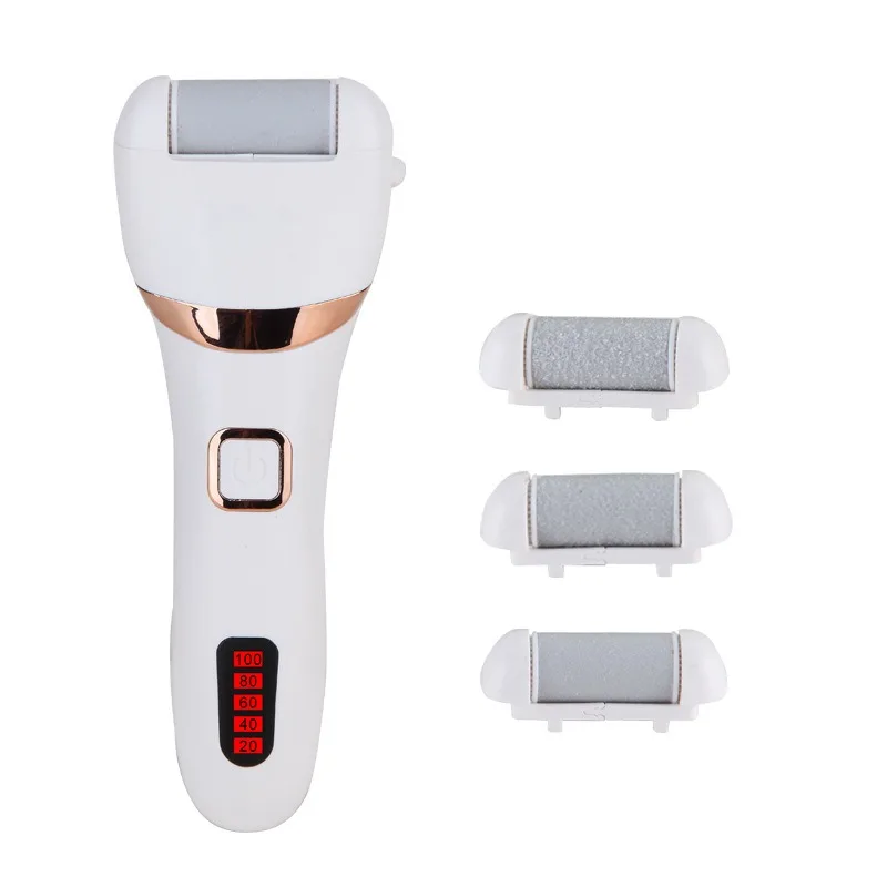 2026 Electric Foot File, Reusable Replaceable Heads, Washable Dead Skin & Callus Remover for Home Use