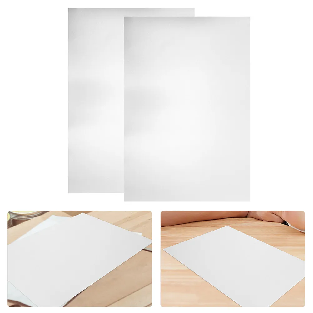 2Pcs A4 Aluminum Sublimation Blanks Precision Engraved Metal Sheets for DIY Signs Photo Plaques Door Hangers Wall Art Crafting