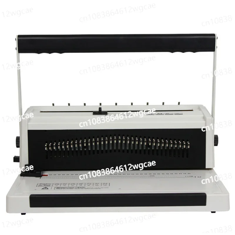 

YS-W20A Full Draw Knife Double Wire Iron Ring Binding Machine 34 Hole A4 Punching Machine Picture Book Desk Calendar