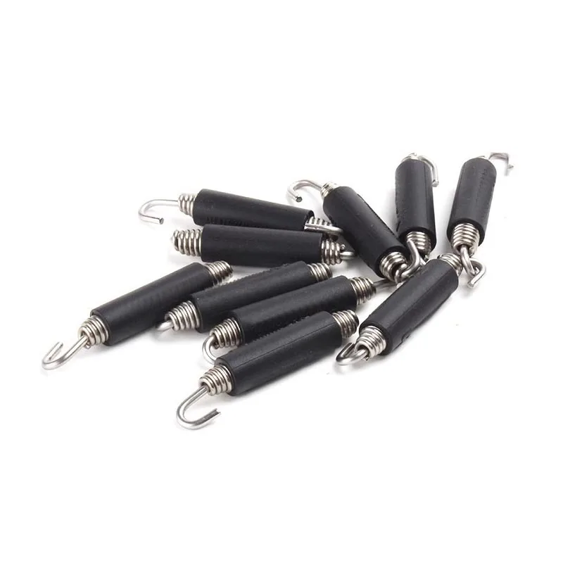 Universal Motorcycle Exhaust Pipe Pull Spring Stainless Steel Extended and Thickened Pull Hook Scorpio Exhaust Pipe Spring Hook