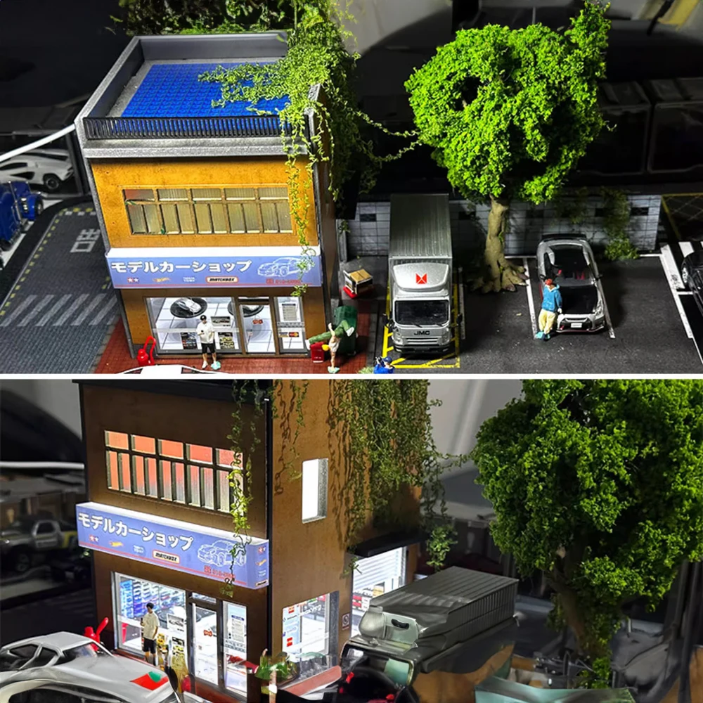 لتقوم بها بنفسك ديوراما محاكاة موس فاين نبات الخضرة نموذج شارع بناء المشهد اكسسوارات الديكور 6 جرام