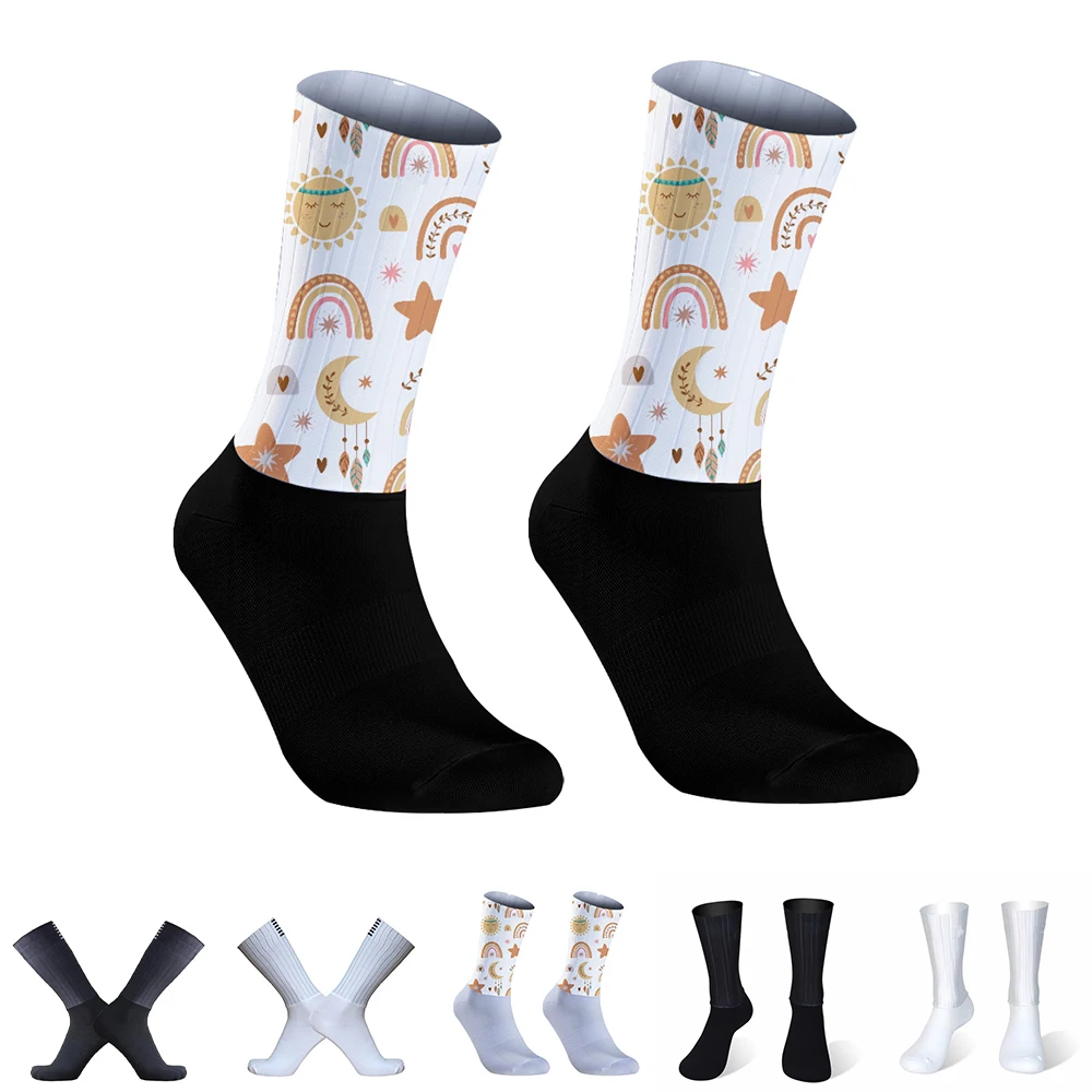 2024 New Breathable Bicycle Socks Bike Socks professionTeam Men Women Cycling Socks Outdoor Sportswear Socks