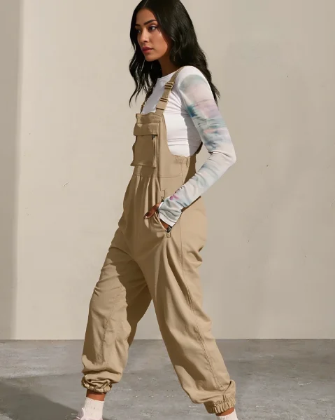 

Женские комбинезоны, летние модные повседневные свободные комбинезоны с широкими штанинами, однотонные комбинезоны со вставками и карманами в стиле ретро, комбинезоны на пуговицах