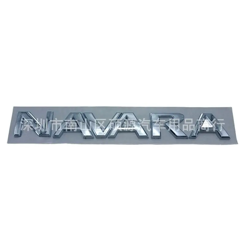NAVARA Logo Sticker Fit Nissan Navara Pickup Bonnet Rear Boot Side Fender Custom Offroad Truck Exterior Modification Badge