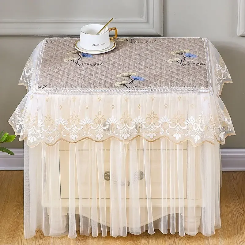 All-purpose Covers Bedside Table Living Room Coffee  Cover Dust-proof Soft Home Decoration Lace Protector Simple cloth