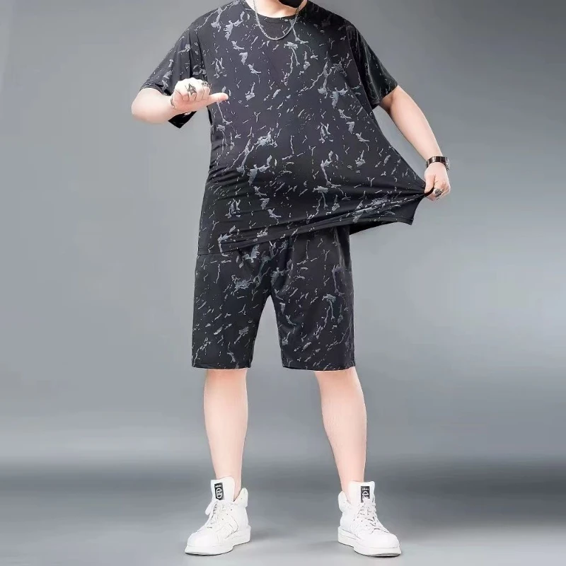 

Спортивные костюмы Футболки Шорты Мужчины Без логотипа Крутые с коротким рукавом Новинка в новых топах и футболках Дешевая одежда Мужские комплекты из полиэстера