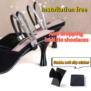 Adjustable non -slip coupling for women, free triangular package, high heels, ankle holding belt, loose tie strip 12 Main Sales Crown Direct Mount - №5
