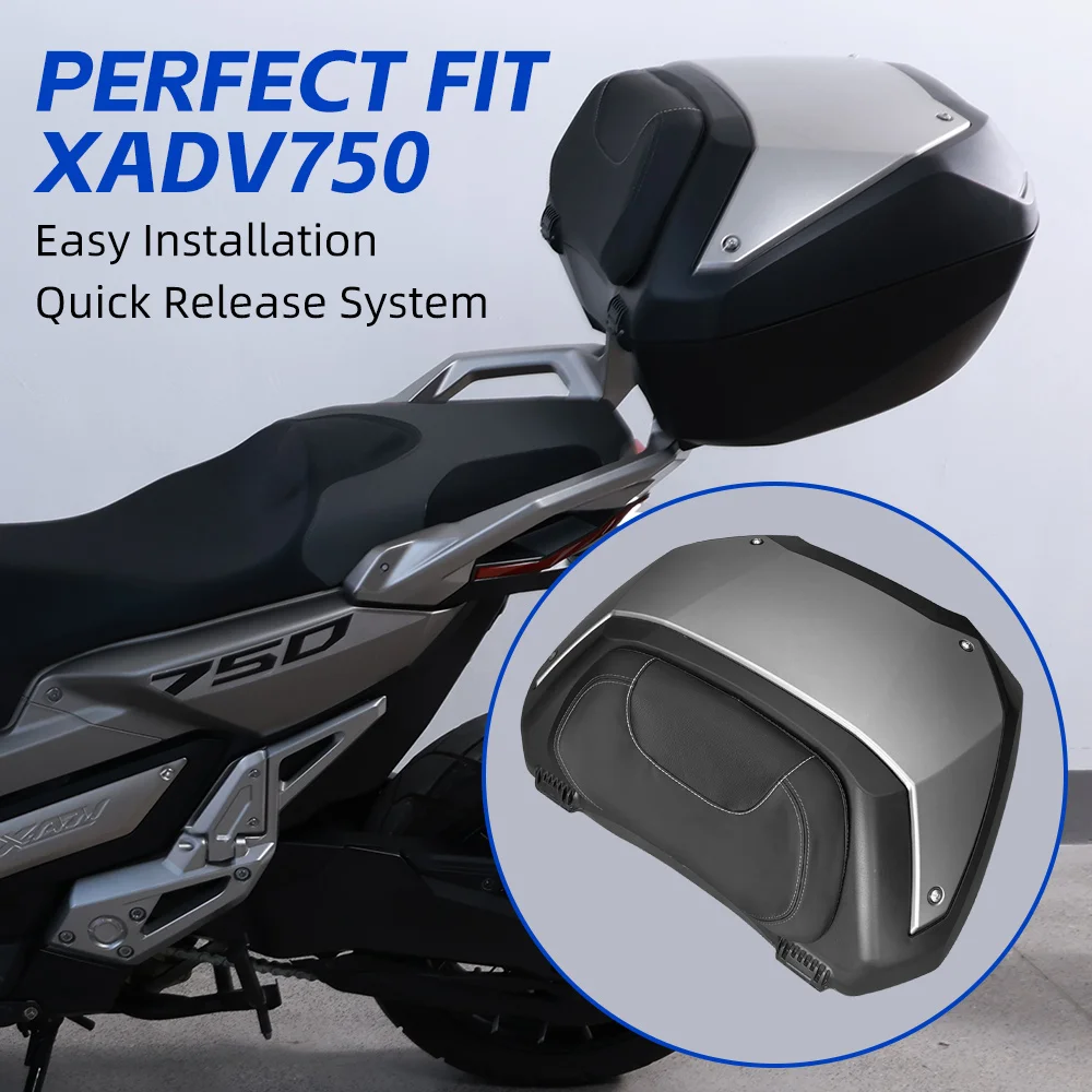 Speedance XADV750 Custom top luggage box, fast release design, no damage install, fit urban ride & long travel 2022-2026