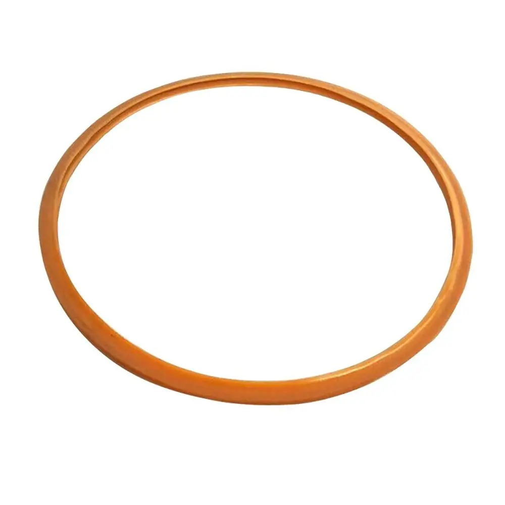 1Pcs Replacement Silicone Rubber Gasket 18/20/22/24/26/28/30cm Brown Color Sealing Ring Inner Dia Universal O Ring