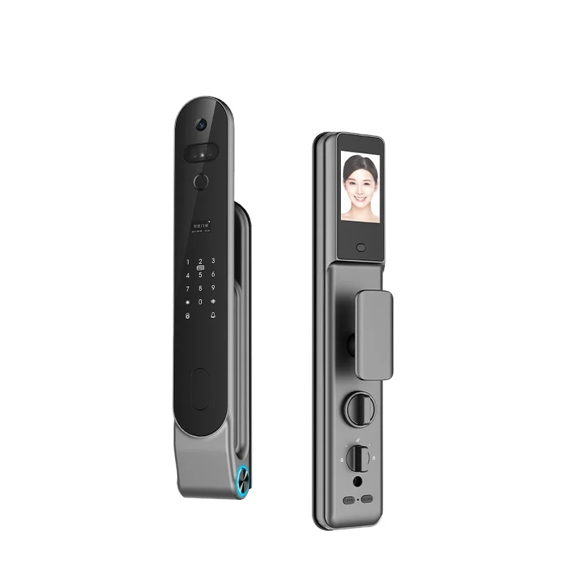 2024 Intelligent Face Recognition Fingerprint Advanced Customization Smart Locks smart door lock with key padlock cabinet lock