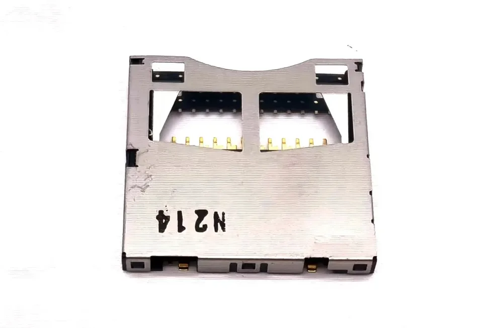 1Pcs SD Memory Card Slot Assembly Replacement For Panasonic Lx2