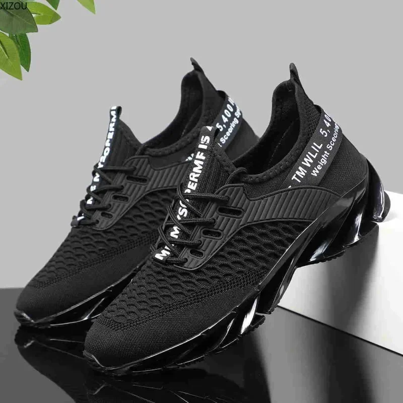 Men's Sports Shoes Sneakers for Men Low Top Lightweight Breathable Trainers Shoe Trendy All-match Anti-slip Man Sneaker Hot Sale