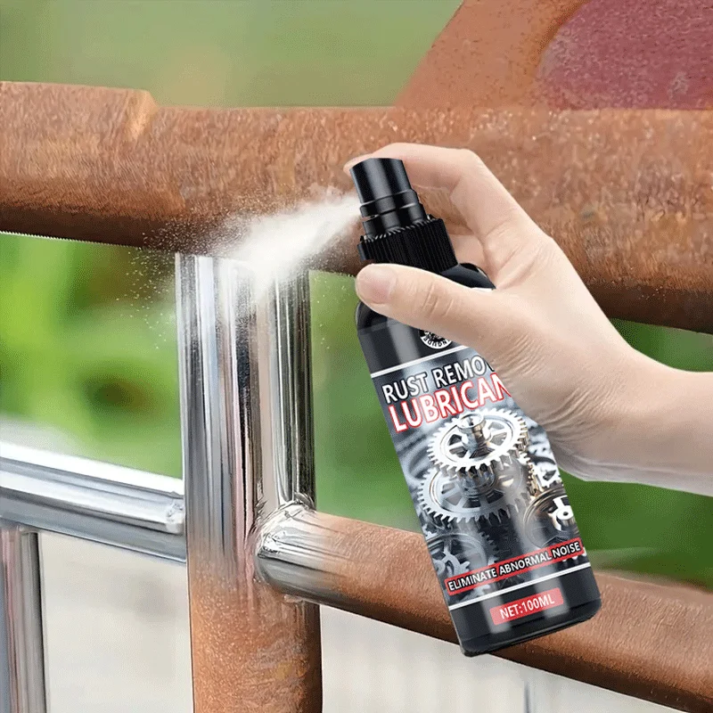 Heavy-Duty Metal Rust Remover And Lubricant Spray Brake & Chain Degreaser Friction-Reducing Formula for Automotive Use