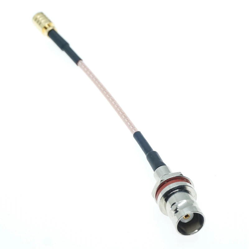 BNC FEMALE NUT TO SMB FEMALE Cable RG316 RF Coaxial Coax Pigtail Jumper S