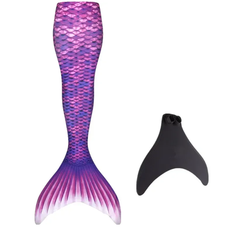 Nieuwe kinderen volwassen zwemmen zeemeerminstaart meisje moeder cosplay zeemeermin kostuum kinderen feestcadeau fantasie badpak met monovinvin