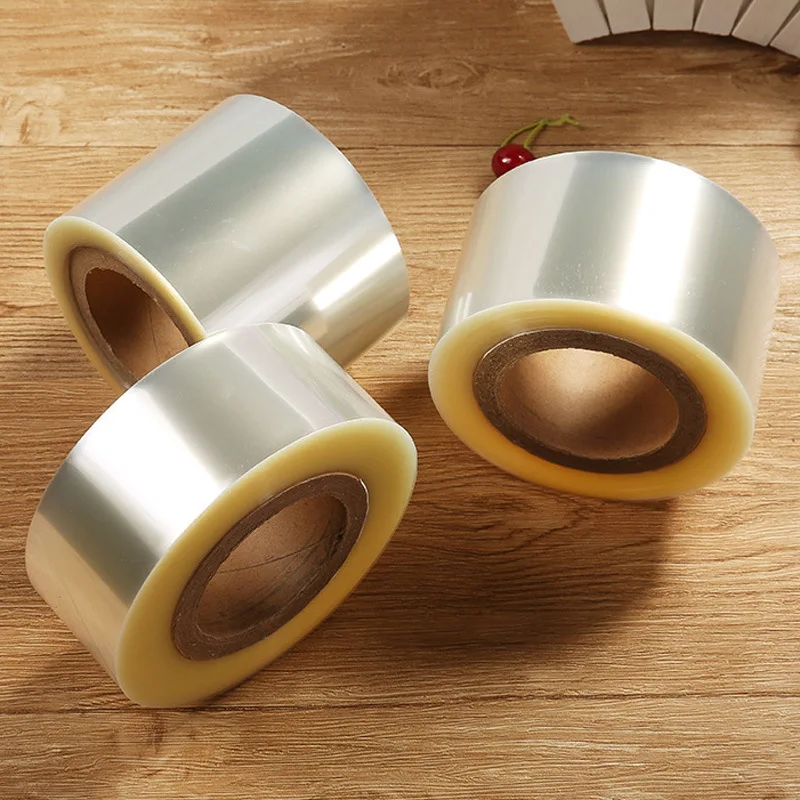 Naked Cake Wrap Anti Leak Birthday Cake Sticker Self Adhesive Transparent Tall Mousse Ring Cake Collar Baking Tools for Home Pro